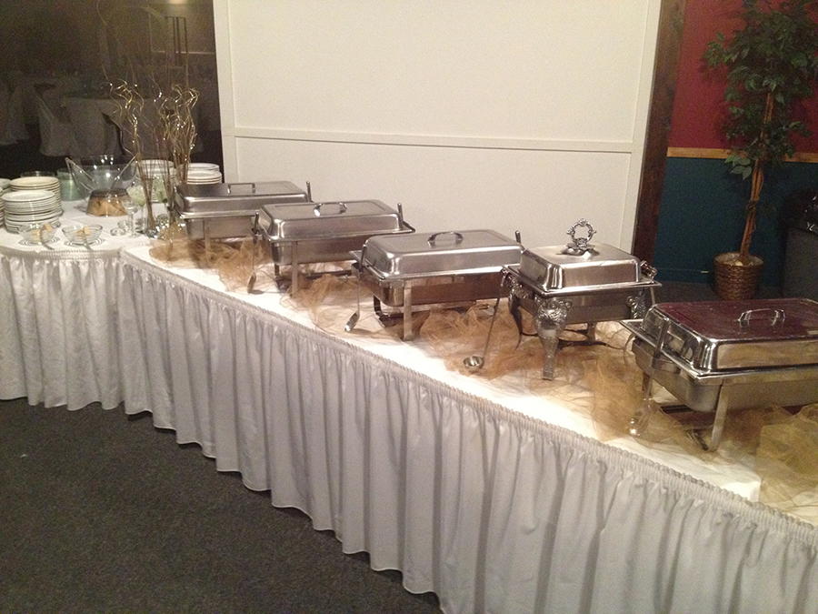 Black Tie Catering & Bartending - buffet style spread - Jacksonville, IL